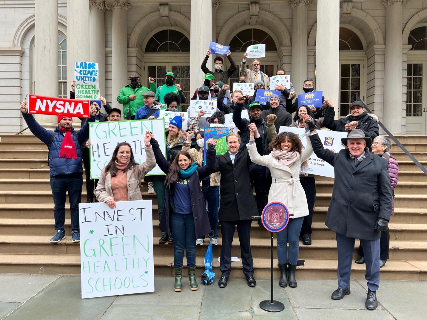 Climate Jobs NY Update: CJNY Rallies for the Carbon Free and Healthy ...