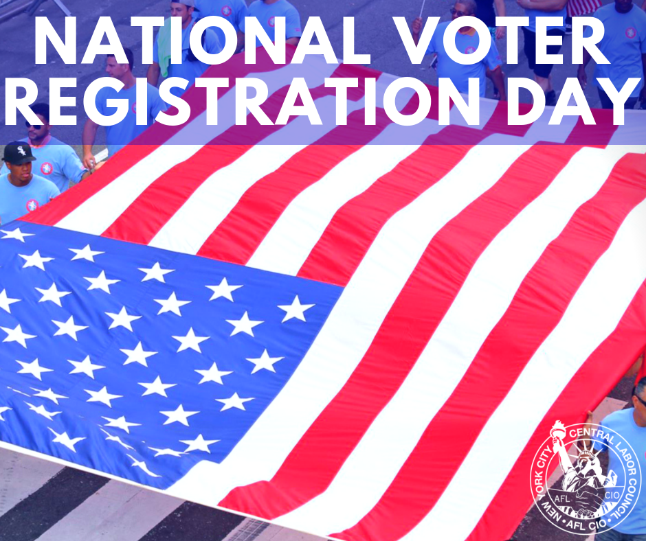 National Voter Registration Day - September 25, 2018 | New ...