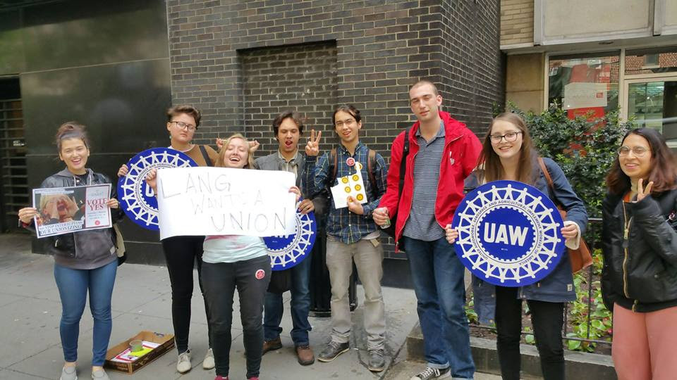 New School Graduate Student Employees Hold Unionization Vote | New York ...