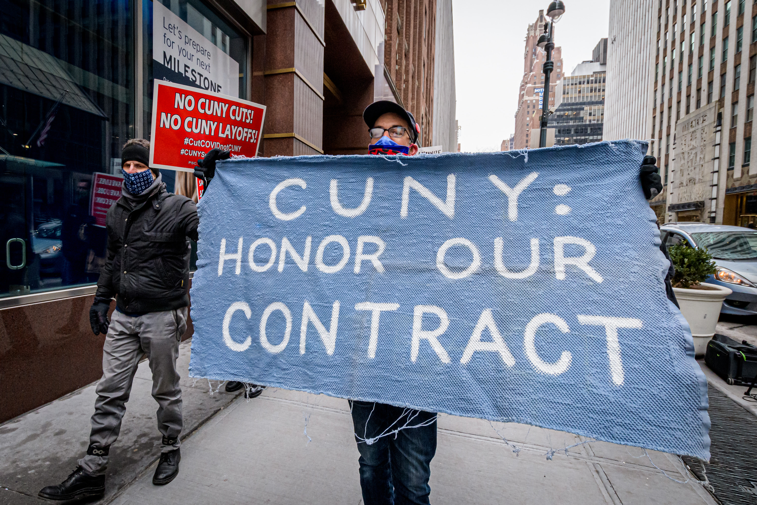 PSCCUNY Members Fight Back, Forcing CUNY to Honor Contract New York