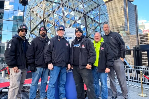 IBEW Local 3 Times Square NYE Ball Drop