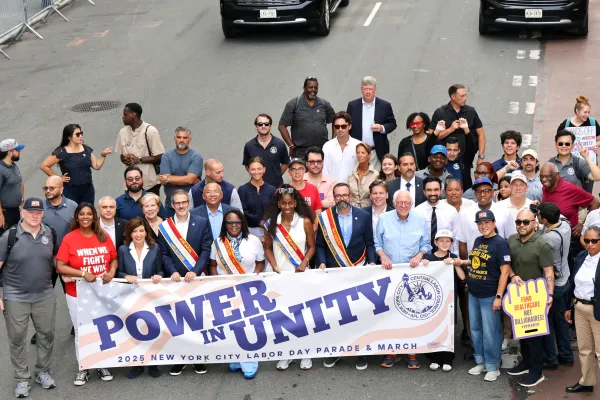 Tens of Thousands March Up Fifth Avenue in the Nation’s Largest Labor Day Parade