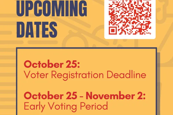 Early Voting Starts TOMORROW!