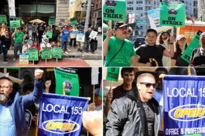 Kickstarter United NYC-OPEIU 153, Elected Officials & Labor Leaders Hold Strike Rally