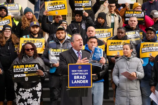 NYC Comptroller Report Sounds Alarm on Dangers of Unregulated Last Mile Delivery, Calls for Passage of Delivery Protection Act