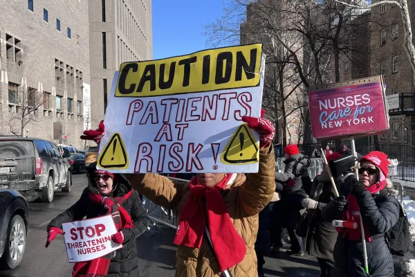 NYSNA Nurses Make Progress on Healthcare in Third Week of Strike