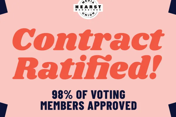 WGA East Members at Hearst Magazines Ratify Second Union Contract