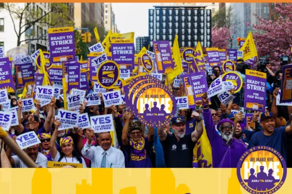 32BJ SEIU Residential Building Service Workers Win Demands, Strike Averted