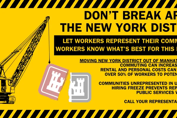 Keep the U.S. Army Corps of Engineers in NYC!