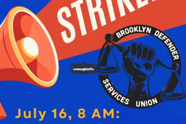500 Brooklyn Defender Services Workers Strike for a Fair Contract