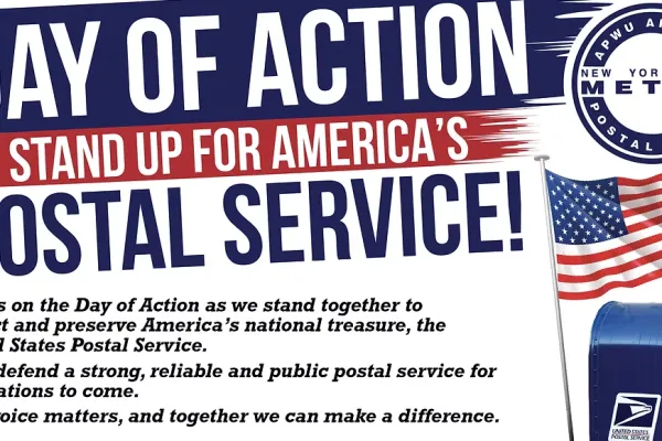 APWU Day of Action to Protect the U.S. Postal Service