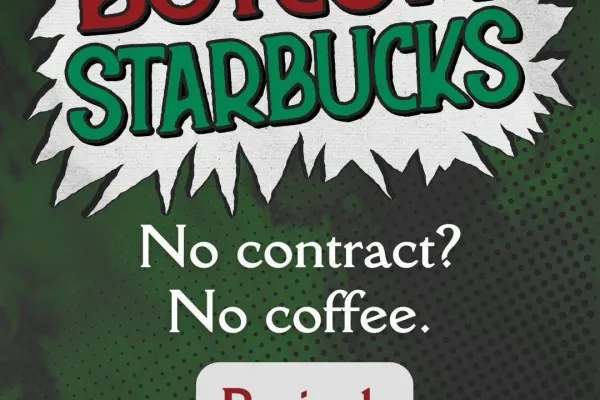 Boycott Starbucks
