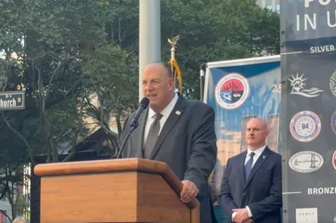 Workers Who Helped in Recovery and Rebuilding After 9/11 Honored at World Trade Center