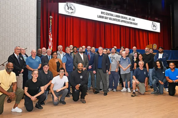 NYC CLC Honors Dedicated Labor Day Volunteers at IBEW Local 3