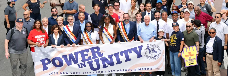 Tens of Thousands March Up Fifth Avenue in the Nation’s Largest Labor Day Parade