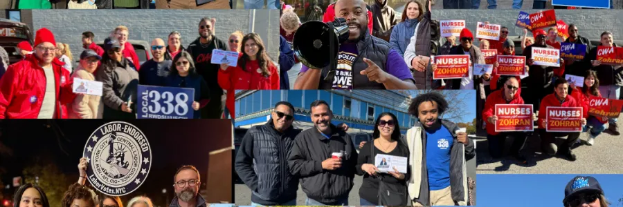 NYC Labor Movement Celebrates Sweeping Election Victories