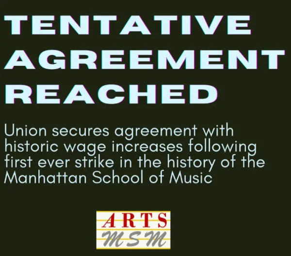 After First Strike in School's History, Tentative Agreement Reached at