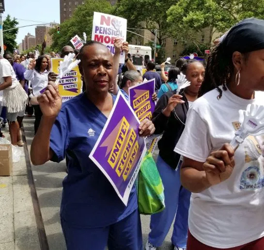 Thousands of Healthcare Workers Across Greater NY Rally for a Fair ...