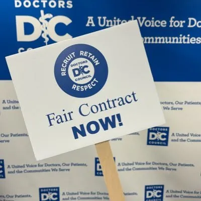 Doctors Council SEIU - Fair Contract Now