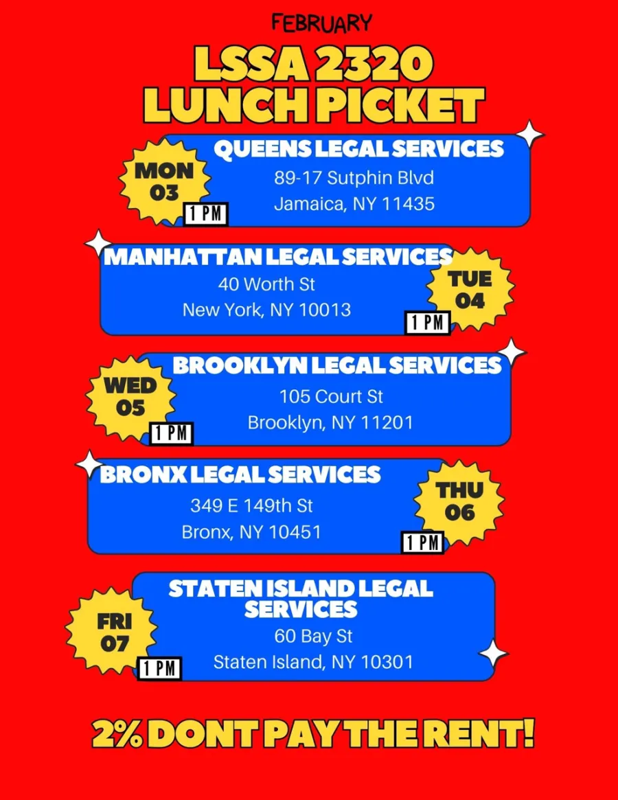 Two percent dont pay the rent