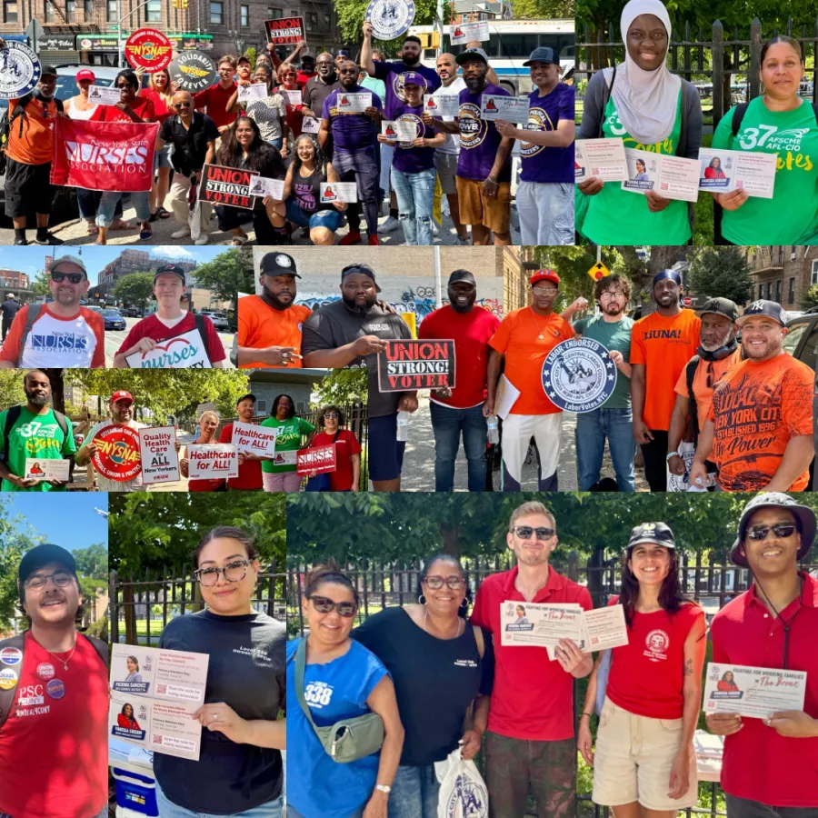 NYC Labor Mobilizes for Endorsed Primary Candidates