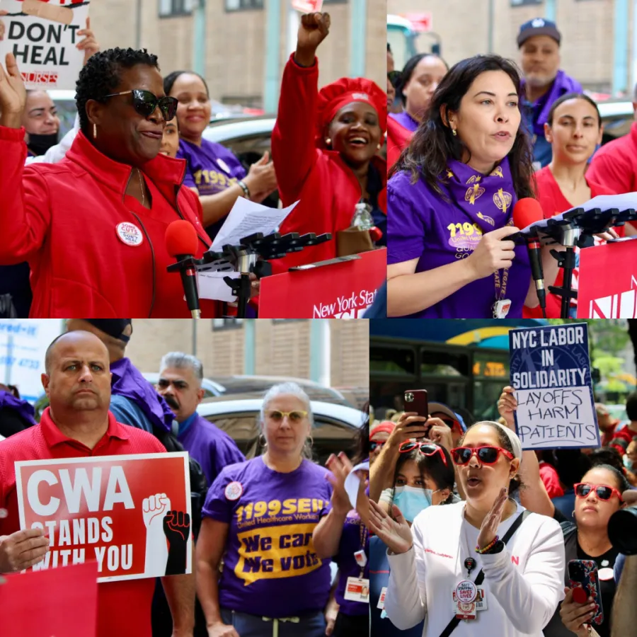 Healthcare Workers Speak Out and Demand an Immediate End to NewYork-Presbyterian’s Cuts to Staffing