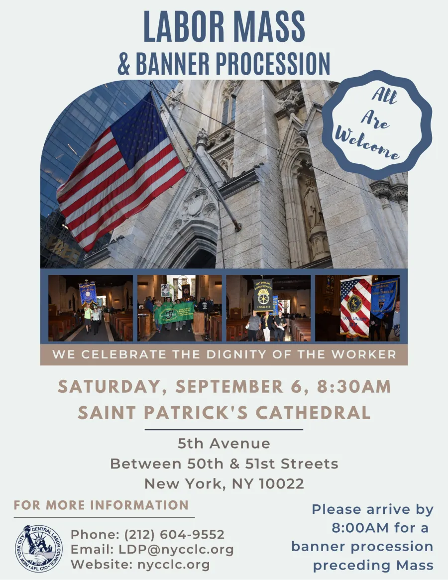 Labor Mass and Banner Procession