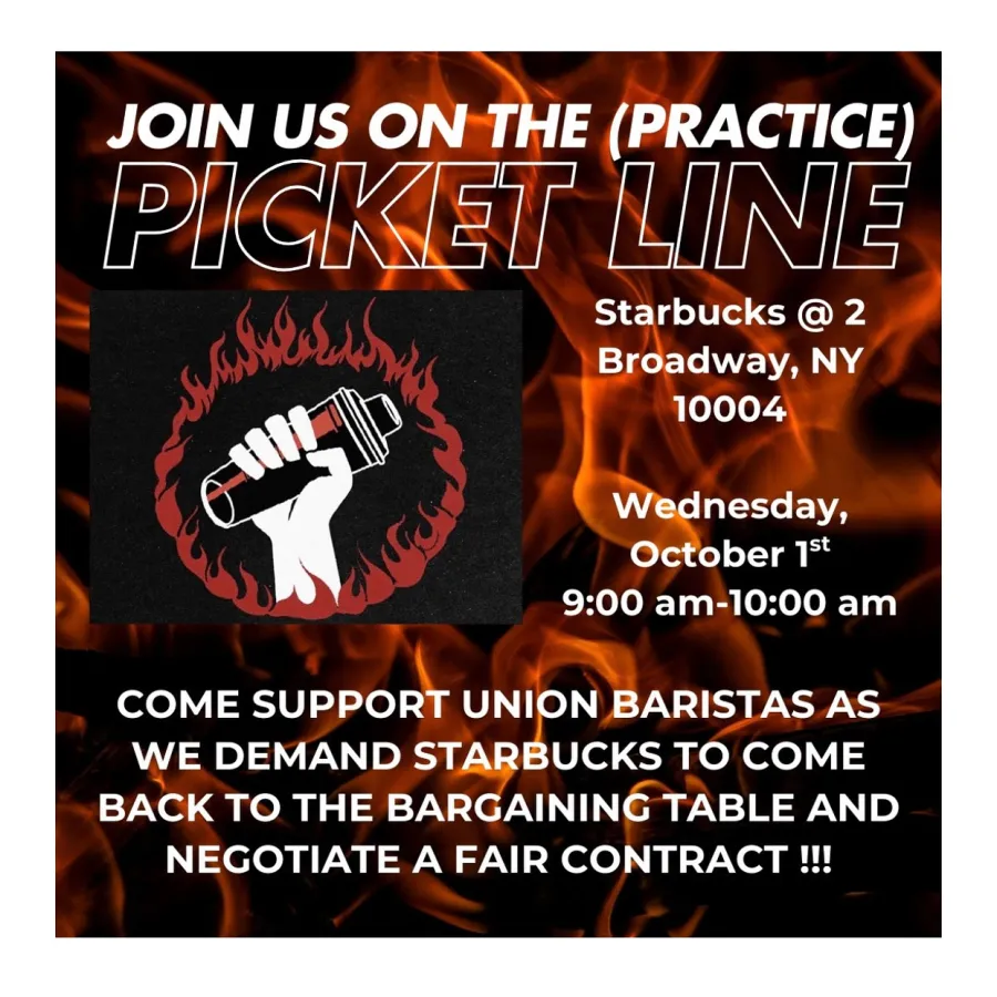 Join SBWU on the Practice Picket Line