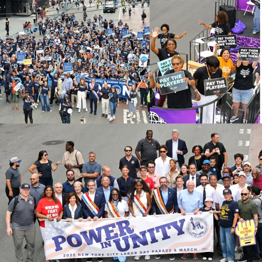 Workers Show Power in Unity at NYC Labor Day Parade