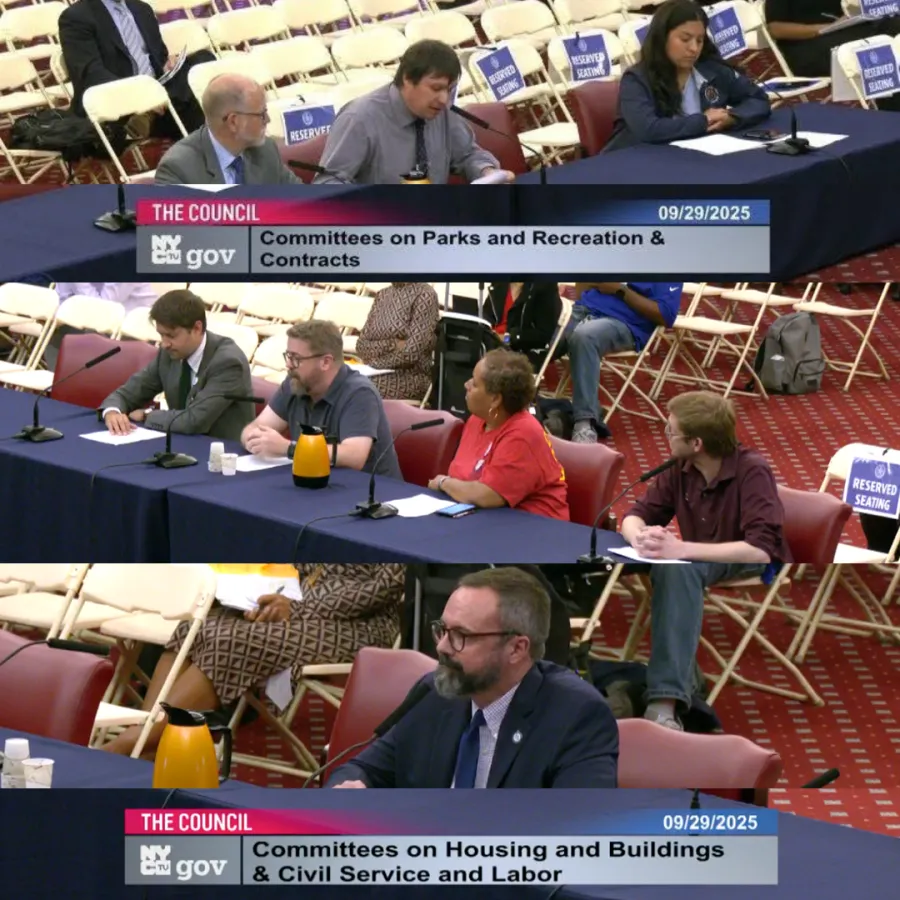 Laborers Local 1010 LECET, NewsGuild of NY/Daily News Union, and NYC CLC Testify at City Council 