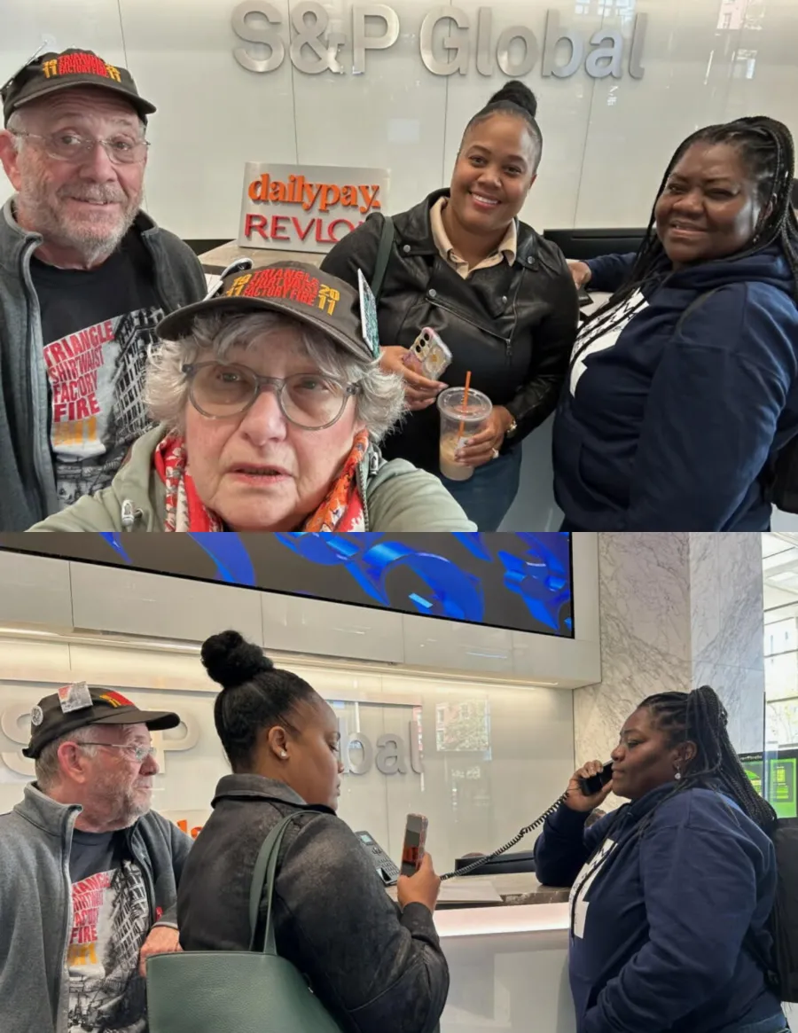 CLUW Delivers Solidarity Letter to NIKE Board Member Office