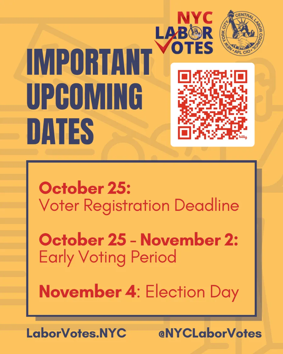 Early Voting Starts TOMORROW!