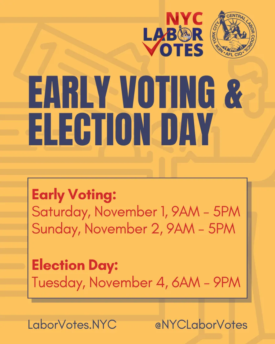 It's Time to VOTE! Early Voting through Sunday, Election Day this Tuesday!