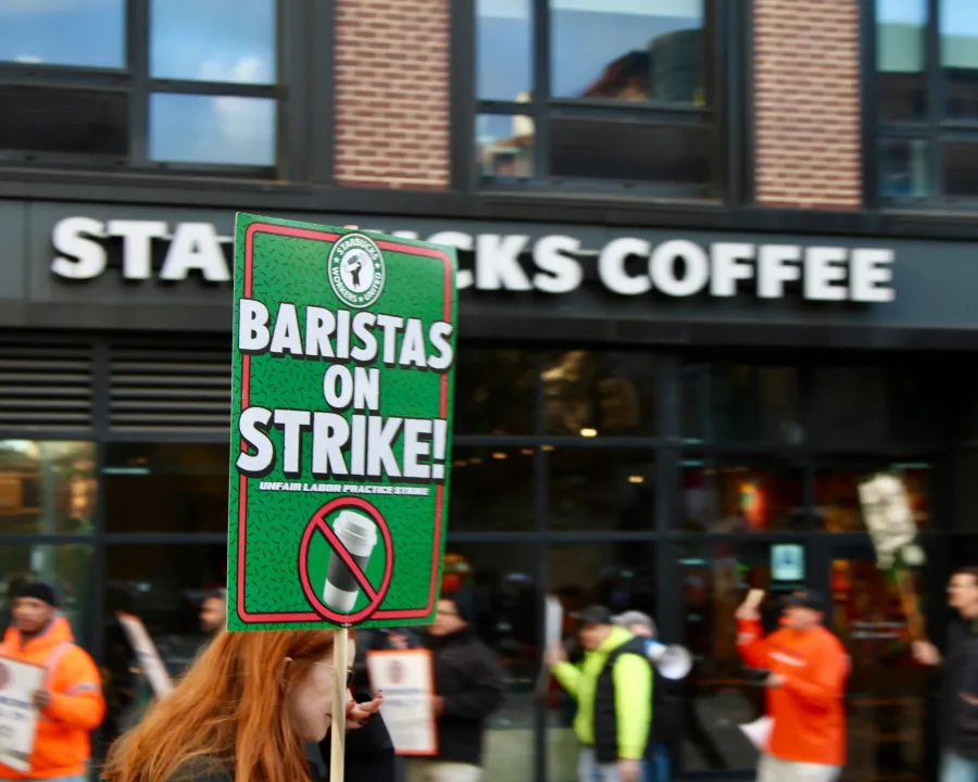 Union Starbucks Baristas Launch Unfair Labor Practice Strike in 40+ Cities Nationwide