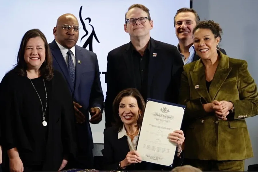 Gov. Hochul Signs Union-Backed A.I. Bills at SAG-AFTRA New York Office