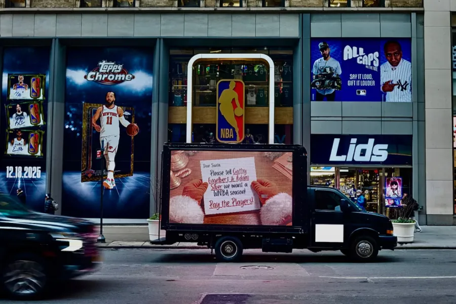 Labor Solidarity with WNBA Players in NYC