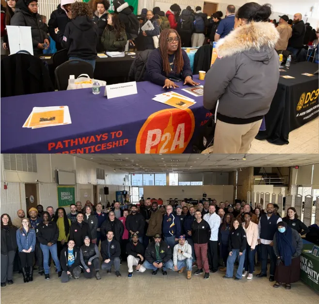 NYC CLC, UFT, Building Trades Host “Future in Focus: Exploring the World of Unionized Labor” at Bronx Community College