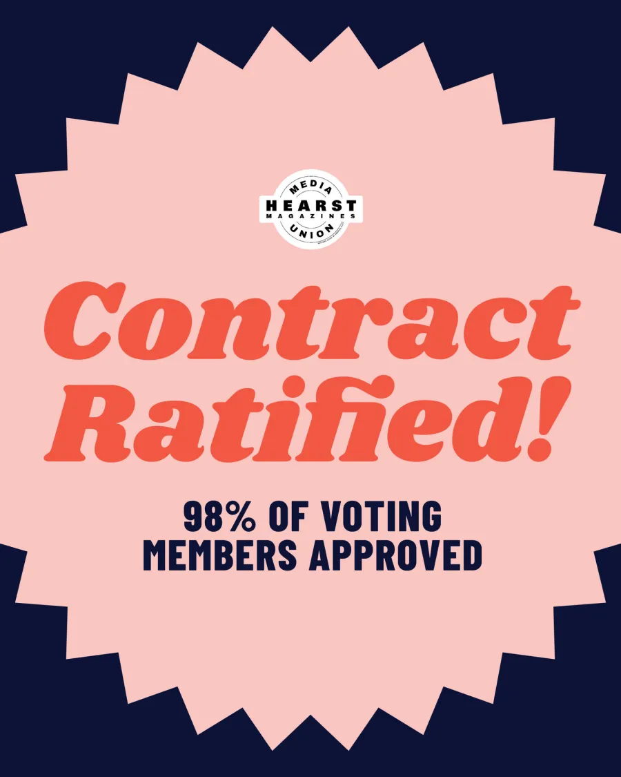 WGA East Members at Hearst Magazines Ratify Second Union Contract