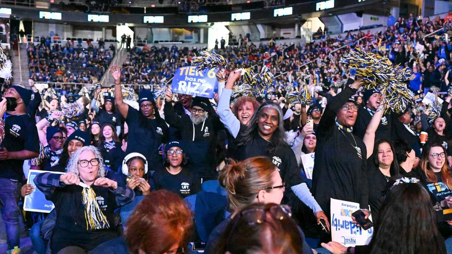 NYSUT Brings Together 15,000 Unionists for Historic Fix Tier 6 Rally