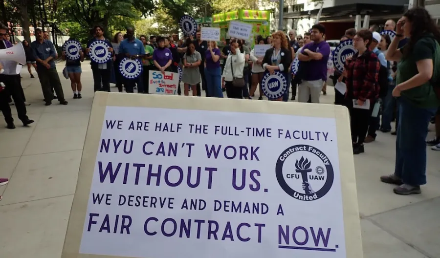 Take Action: NYU Needs a Fair Contract, Not the Disruption of a Strike