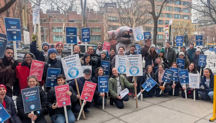 Unionized Staff at ProPublica Vote to Authorize Strike
