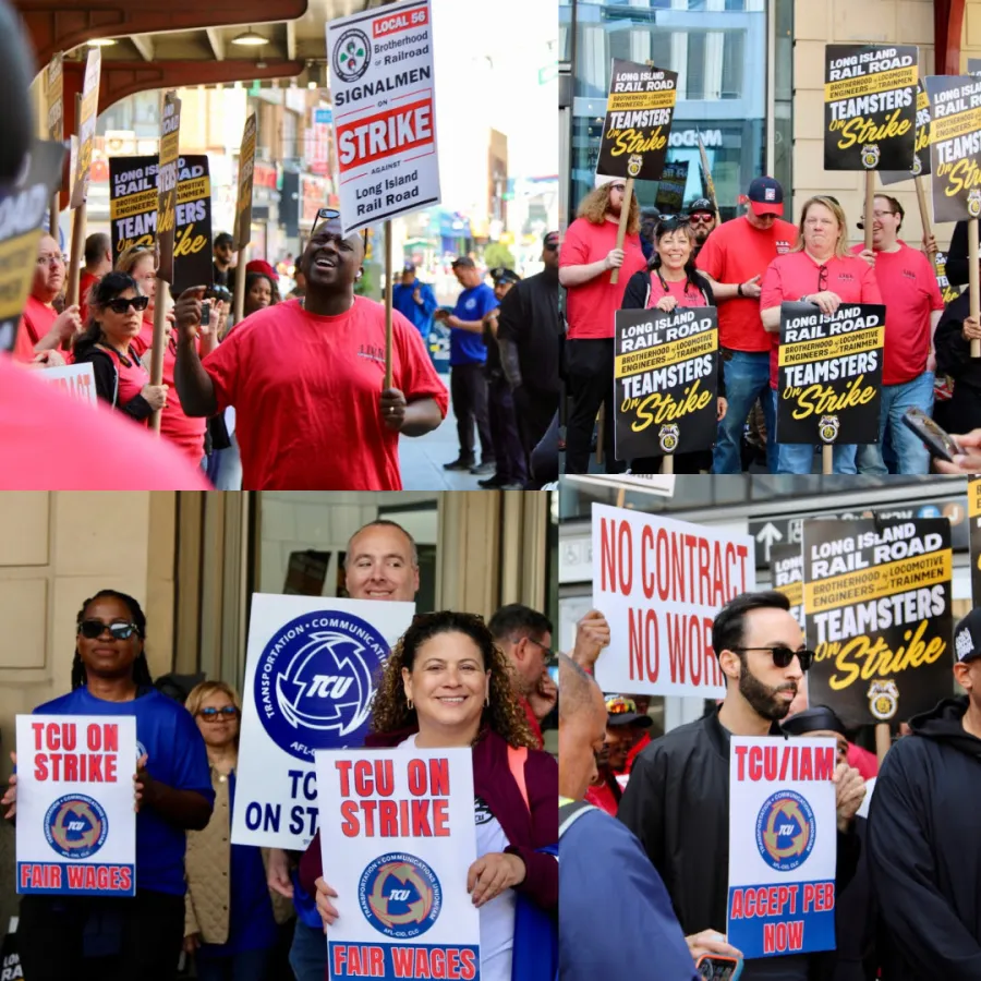 Union Coalition Wins Historic Strike at LIRR