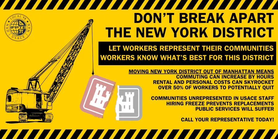 Keep the U.S. Army Corps of Engineers in NYC!