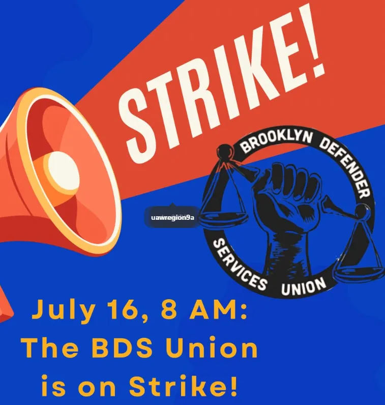 500 Brooklyn Defender Services Workers Strike for a Fair Contract