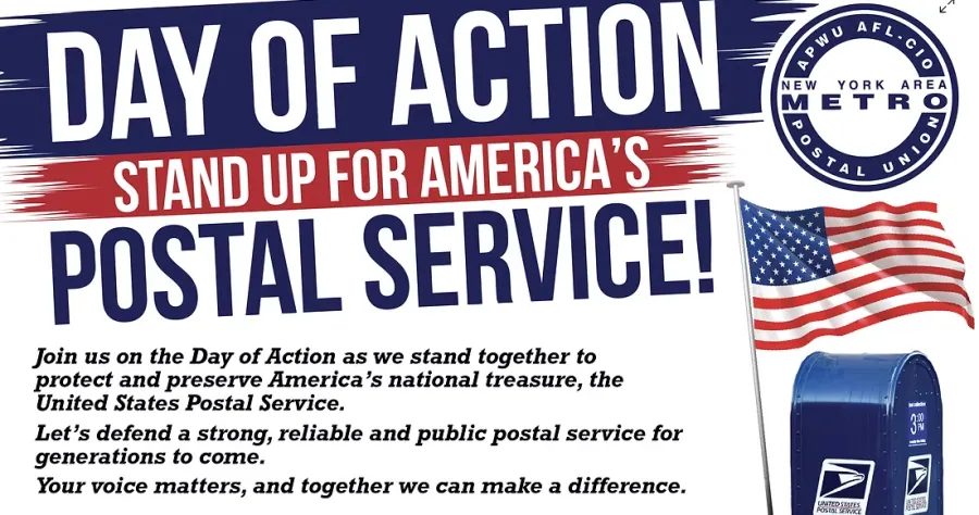 APWU Day of Action to Protect the U.S. Postal Service