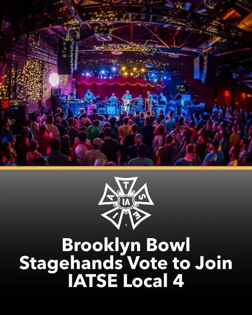 Brooklyn Bowl Stagehands Vote to Join IATSE Local 4