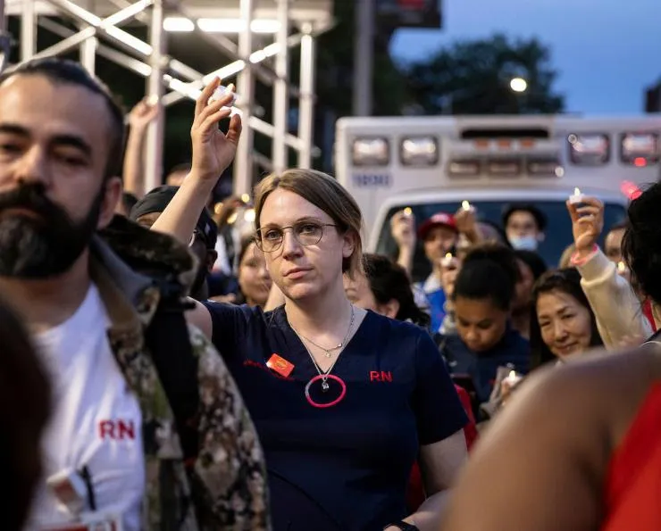 NYP-Brooklyn Methodist Nurses Escalate Campaign for a Fair Contract