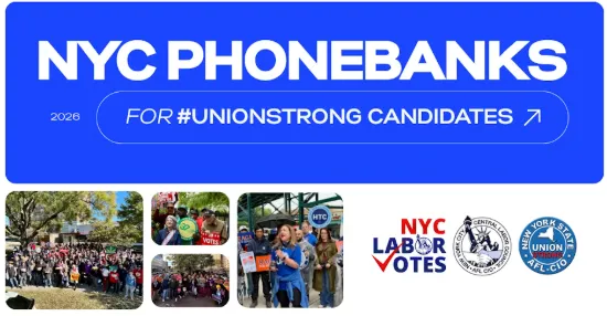 Take Action! Sign Up for Union Strong Phone Banks Tuesdays and Thursdays