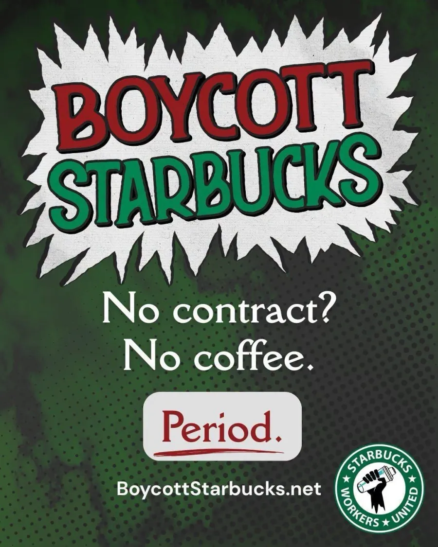 Boycott Starbucks
