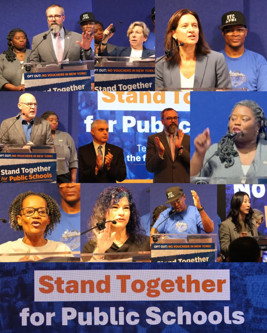 Hundreds Call on Gov. Hochul to Reject Trump Voucher Scheme